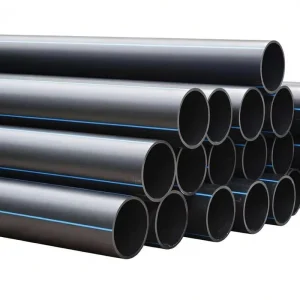 Custom Size PE100 HDPE Durable Eco Friendly Large Diameter Water Supply Pipe