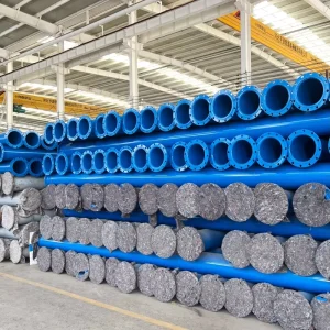 Custom Size Plastic Coated Steel Pipe Q235B Epoxy PE Coating Anticorrosive for Water Supply Drainage Fire Fighting