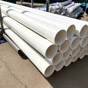 Custom Size White Plastic Tube PN8 PN10 PN12.5 PN16 PN20 PN25 Irrigation PVC Pipe for Agriculture
