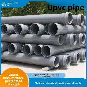 Custom UPVC Pipes for Municipal Water Supply Sewage Systems Low-Pressure Irrigation Agricultural Fields Nominal Diameter