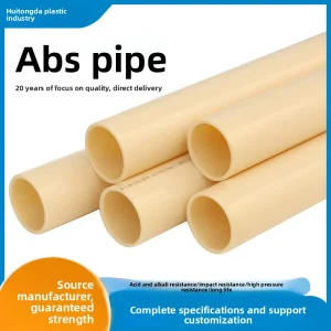 Custom-made ABS Pipe for Chemical Wastewater Discharge Perforated Aeration Sludge Removal Corrosion-Resistant Nominal Diameters