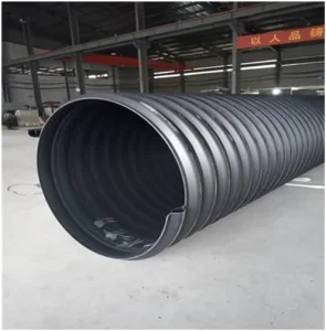 Customizable Length HDPE Double Wall Corrugated Drainage Pipe Flexible High Pressure HDPE Pipe