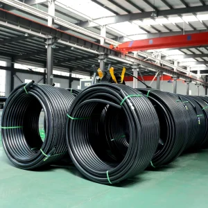 Customizable Length High Pressure Durable High density Polyethylene (HDPE) Plastic Water Irrigation Pipe
