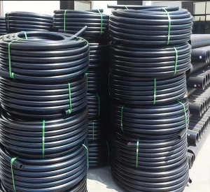 Customizable PE Electrical Conduit 20-110mm Black HDPE Polyethylene Pipe for Underground Indoor Power Cable Protection