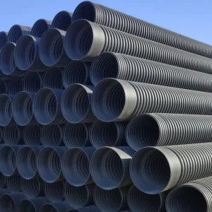 Customizable Sn8 300mm HDPE Double Wall Corrugated High Pressure Flexible Corrosion Resistant Eco Friendly Drainage