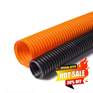 Customize Black Color Factory Price Plastic PVC Suction Hose PVC Corrugated Pipe Corrugated Conduit Pipe