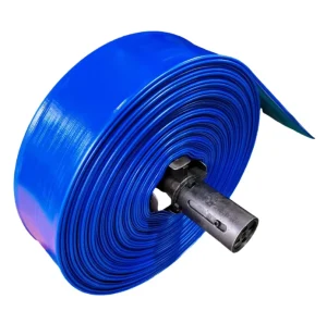 Customized 3Inches 4Bar PVC Agricultural Irrigation Aquaculture Fishery Water Supply Delivery Sewage Drainage Layflat Hose