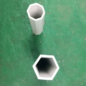Customized Corrosion Resistance Plastic Tube Hexagonal PVC ABS PMMA PP PS Pipe