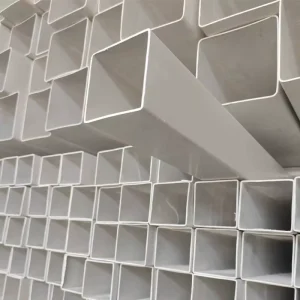 Customized Durable PVC Square Tube UPVC Plastic Tube 8 Inch 10 Inch Square 6 in Various Sizes PVC Pipe