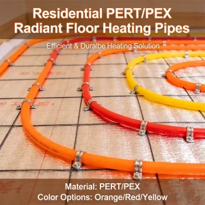 Customized Flexible Home Underfloor Heating System 220V PERT Pipe with Thermostat Control Multiple Sizes Durable 3 Year Warranty