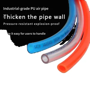 Customized Flexible PU Air Hose Heat & Freeze Resistant Industrial Pneumatic Pipe