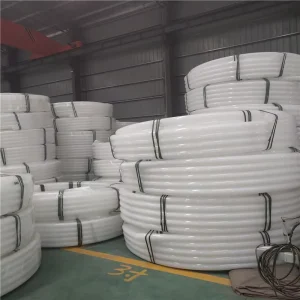 Customized HDPE Tap Water Coil Pipe White Water Supply Pipe New Material Polyethylene Plastic