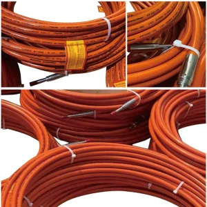 Customized Length and Sizes 40K High Pressure Hoses and Lances for Waterblast Cleaning Machine