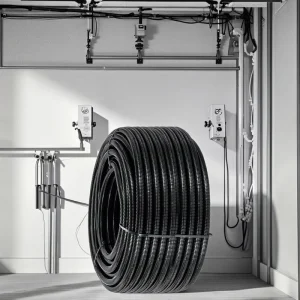 Customized PA66 Corrugated Flexible Conduit Electric Plastic Conduit with Nylon Wire Protection Pipe