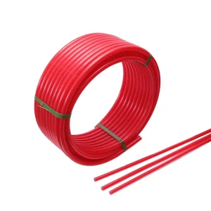 Customized PEX Tube with Multiple Sizes Durable and Flexible PEX Pipe for Red Floor Heating