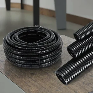 Customized PP Flame Retardant Corrugated Pipe Electrical Plastic Flexible Corrugated Plastic Conduit
