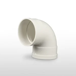 Customized PVC 90 degree Drainage Elbows with High Flow Rate and ISO Standard From China Manufacturers