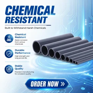 Customized Service 16mm-800mm High Pressure Durable UPVC Plastic PVC Pipe with 50 Years Long Service Life CE Certified