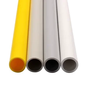 Customized Telecommunications Length PVC Conduit Pipe UPVC Casing Tube Column for Electrical Protection Pipeline