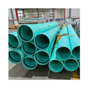 D3034 & F679 PVC Sewer Pipe with Bell End NSF Certificate SDR35 26 UPVC Drain Pipe