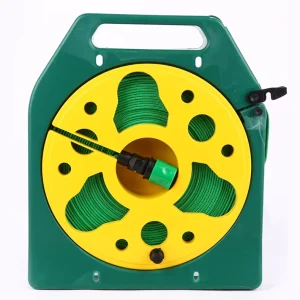 DD4466 Adjustable Reel Storage Rack Garden Hose Lock Portable Retractable Rewind Car Washing Nozzle Hose Reel