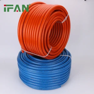 DIN 16836 Plumbing Materials Composite Orange Overlap Customized PEX Al PEX Pipe