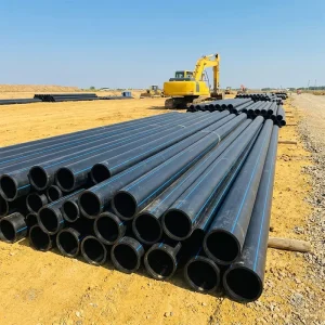 DIN HDPE High Pressure Flexible Durable Water Supply Pipe for Municipal Projects