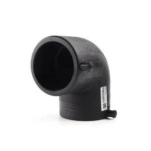 DN110 Factory PE Fittings Polyethylene Electrofusion 90 Degree HDPE Elbow Pipe Fittings