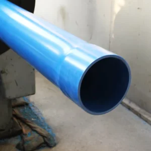 DN110 UpVC Water Well PVC Pipes 4 Inches Water Drilling/Borehole Socket Glue Rubber Ring Connection DIN Standard Moulding
