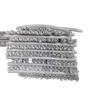 DN160mm 3m Long HDPE Double Wall Corrugated Antibacterial PE Plastic Tube Grey Ventilation Pipe Made of Polyethylene