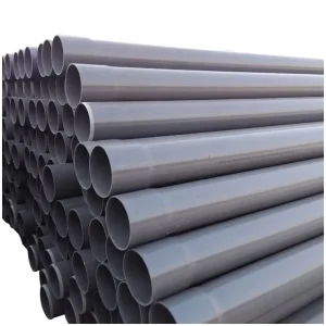 DN20-DN800 UPVC Pipe Full Size Plastic PVC Pipe With Rubber Ring