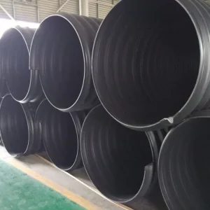 DN400 DN300 Sewage Drainage Corrugated Pipe Reinforced Corrugated Pipe HDPE Double Wall Corrugated Pipe
