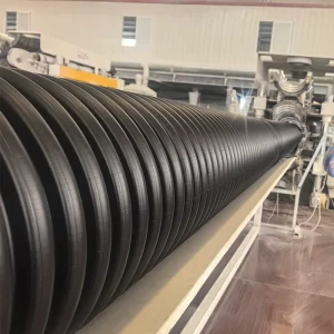 DN400mm 500mm 600mm 700mm 800mm 900mm Large Diameter HDPE Double Wall Corrugated PE Drainage Pipe Dwc HDPE Plastic Culvert Pipe