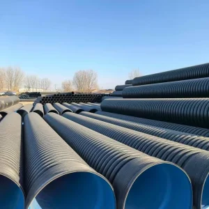 DN450 Corrugated Pipe for Rainwater Collection System and Landscape Infrastructure Drainage