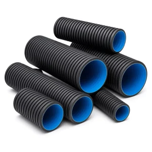 DN500 SN16 HDPE Double Wall Corrugated Pipe for Airport and Seaport Heavy Load Drainage System
