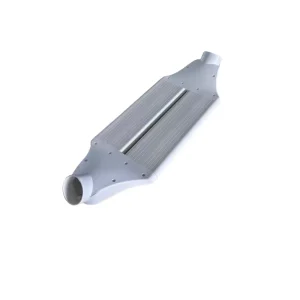 DN75 PVC Flexible Large Capacity Beam Pass Ventilation Flat Pipe Fresh Air System for Hospital & Gym HVAC Parts