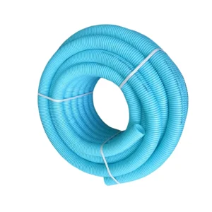 DN75mm 50m Long HDPE Double Wall Corrugated PE Antibacterial Blue Ventilation Pipe