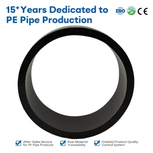 DN800mm High Pressure Polyethylene HDPE Pipe for Water Supply in Municipal Engineering Projects