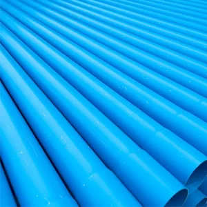 Deep Well Water Casing Screen Pipes PVC High Pressure Butt Fusion Drainage Corrosion Resistant