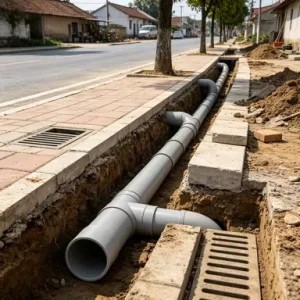 Different Sizes Large Diameter Plastic Irrigation UPVC PVC Pipe Plastic Water Pipe