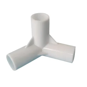 Direct Factory Sale High Quality 12mm Tee Bend Polypropylene Pipe 135 Degree Plastic Connector Heating Systems