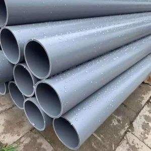 Direct Large Diameter PVC Pipe High Pressure Flexible White Blue Gray Plastic Drain Pipe Reliable Large