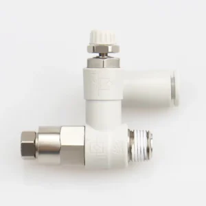 Direct Manufacturer’s Type Quick Connector Plastic Pilot Speed Control Valve ASP330F 01 06S 08S Pneumatic Fittings