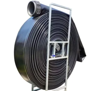 Discount Offer 8″ 12″ 14″ Large Diameter High Pressure TPU Rubber Layflat Polyurethane Flexible Layflat Hose For Irrigation