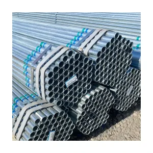 Dn100 Dn250 Galvanized Hollow Steel Pipe 40mm 60mm Diameter Sch40 Gi Pipe For Oil Pipe
