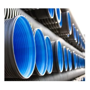 Dn225 800mm High Quality Double Wall Corrugated Hdpe Pipe Double Wall Corrugated Hdpe Tubes