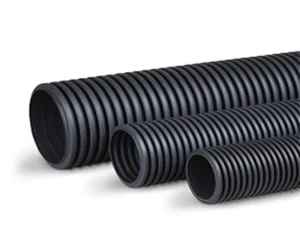 Double Single Wall HDPE Plastic Corrugated Pipe