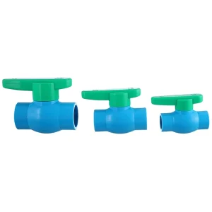 Double Union HDPE PE PP PVC Ball Valve for Water Pipe Flanged Connection 1 2″ 2″ Port Size Manual Power OEM Customizable 3 Year