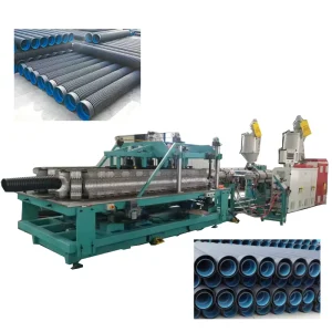 Double Wall Corrugated Drain Sewage Pipe Making Machine