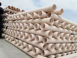 Double Wall Corrugated HDPE Pipe SN4 SN8 for Sewage Drainage Culvert Projects